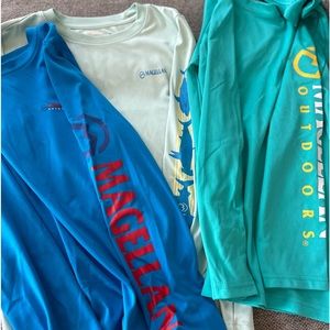 Magellan Boys Shirt Lot Size 10/12 Youth